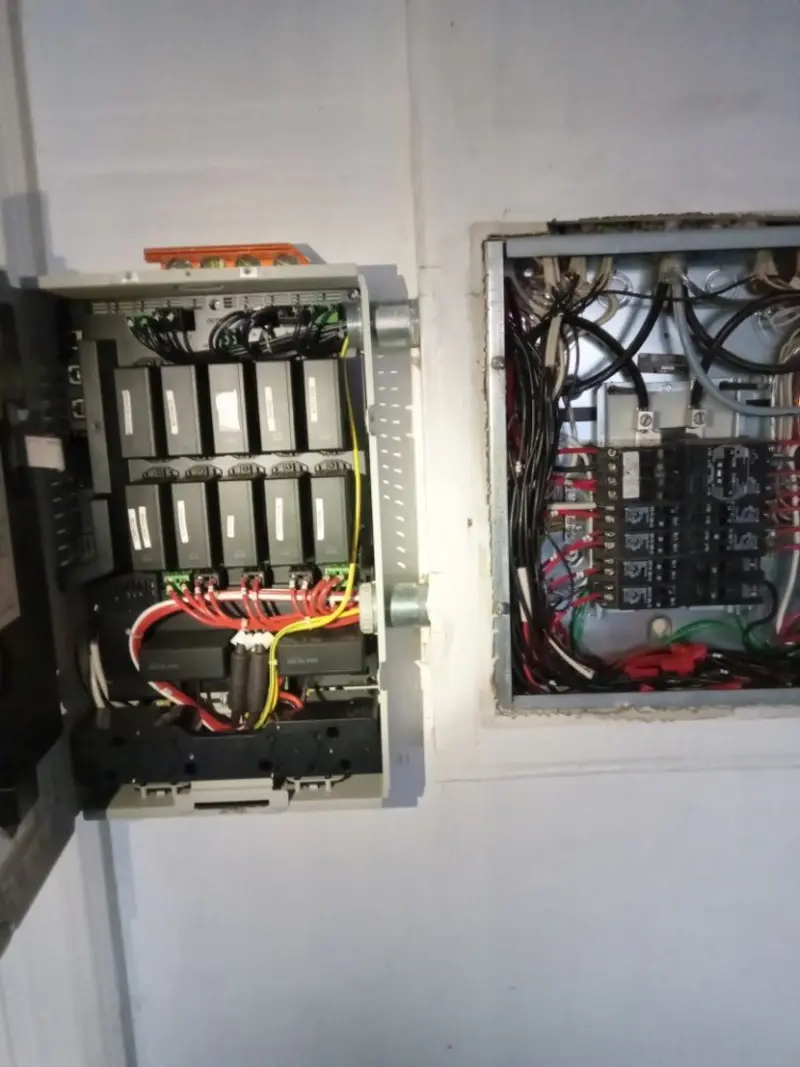 Electrical panel upgrade completed for Commercial Electrician Services in Comanche